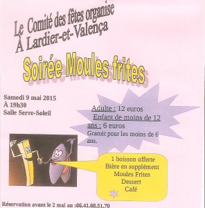 affiche soiree moule1